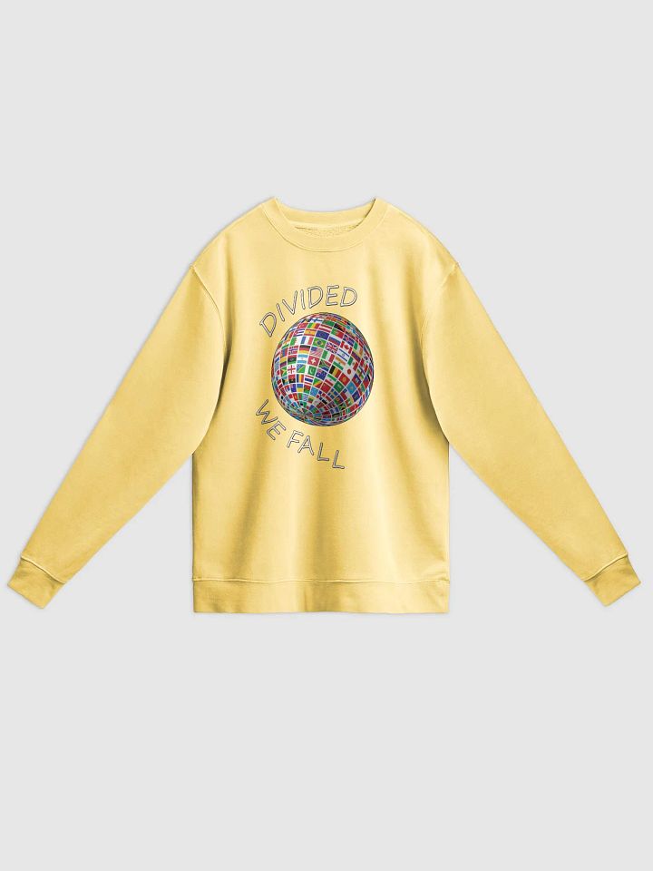 Divided We Fall - Nations - Globe - Independent Trading Co. Unisex Midweight Pigment Dyed Sweatshirt product image (1)