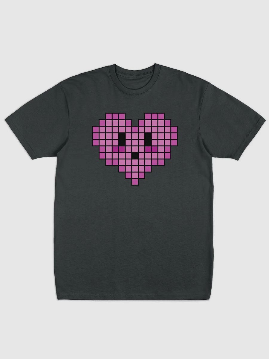 Pink Heart Premium Heavyweight Tee product image (1)