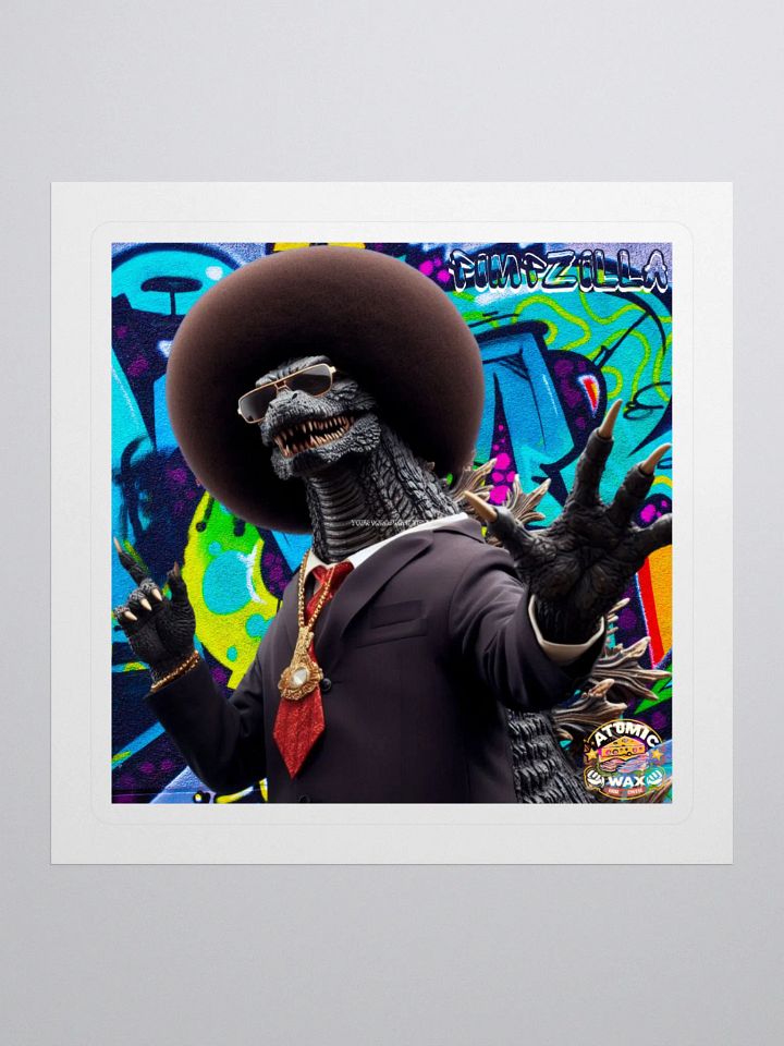Pimpzilla "Not Today B*tch!" Sticker product image (1)