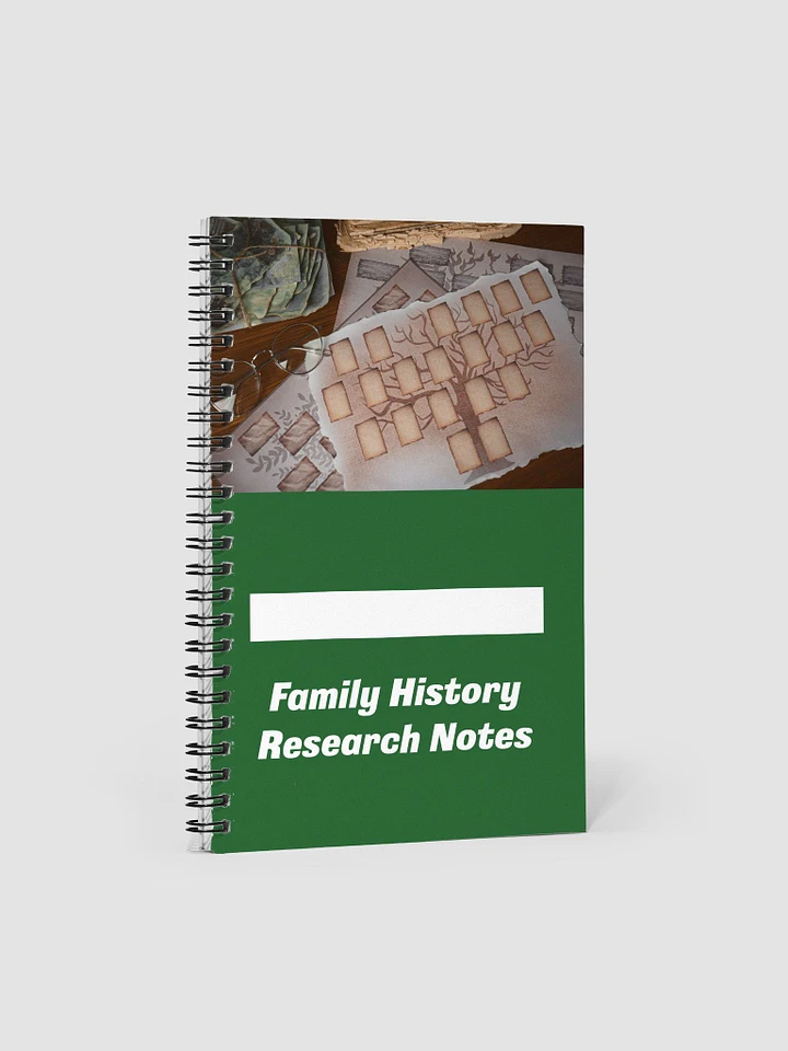 Family History Notebook product image (1)