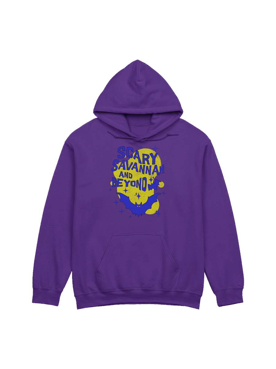 Scary Savannah Bat Tee Hoodie product image (13)