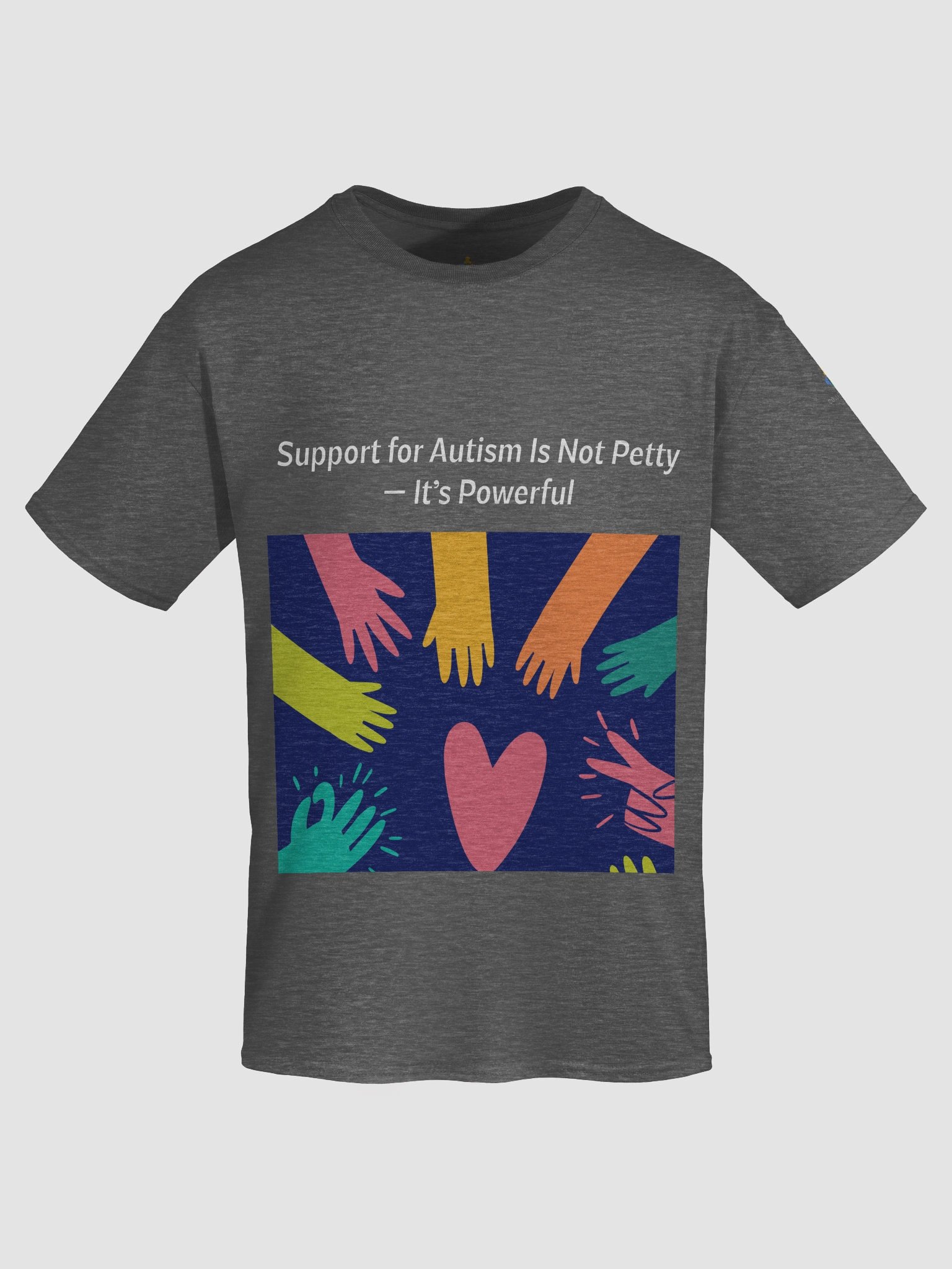 Supporting Autism is Not Petty T-Shirt product image (7)