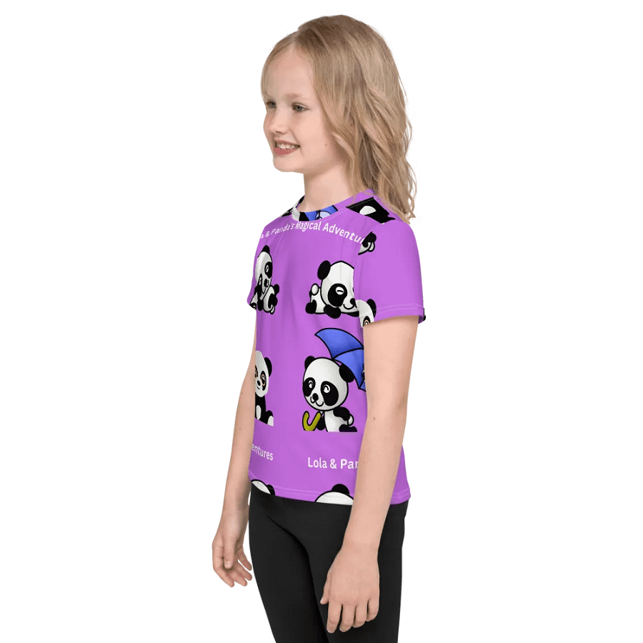 Lola & Panda's Magical Adventures Crew Neck T-Shirt product image (4)