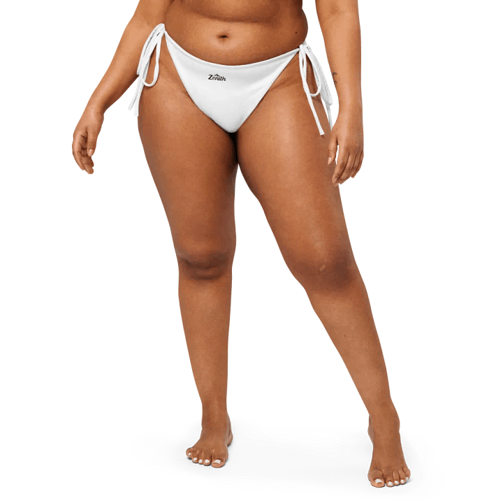 White Zenith Invisible Elegance Women's Recycled String Bikini Bottom product image (1)