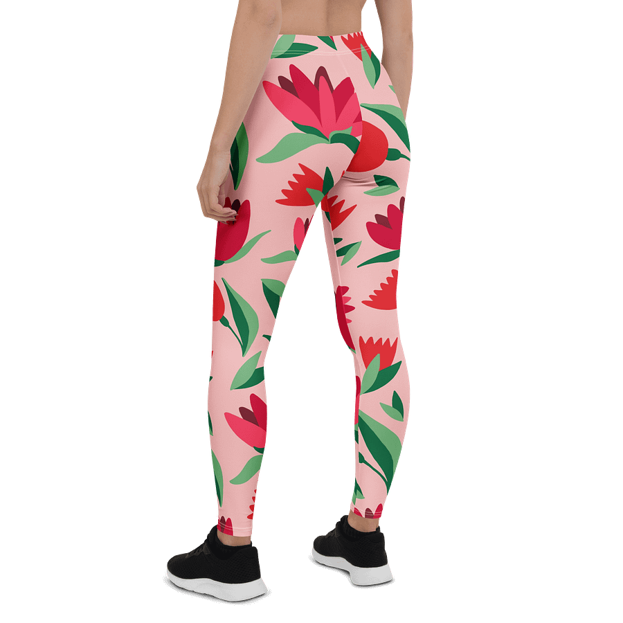 Cosmic Rose All-Over Print Leggings product image (3)