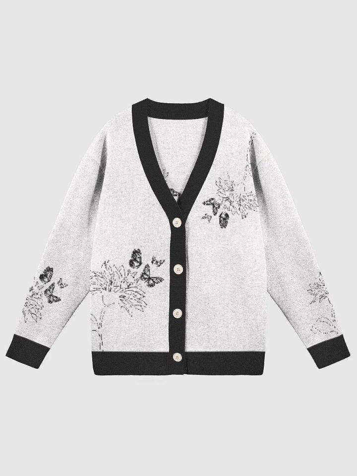Butterflies and Sunflowers Cardi | Knitted Fashion Apparel product image (1)