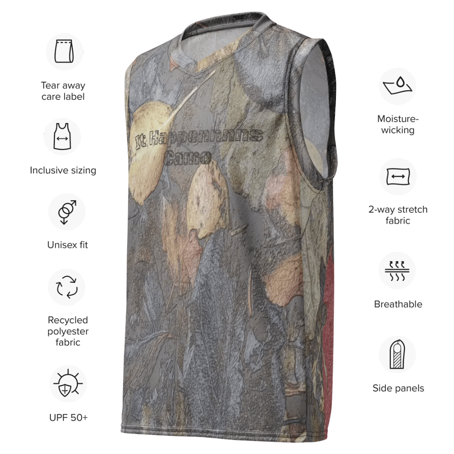 Recycled Unisex Basketball Jersey - MossyOak - It Happennnns Camo product image (7)