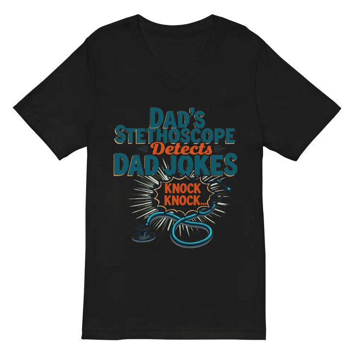 Dad's Stethoscope Knock Knock Tee product image (3)