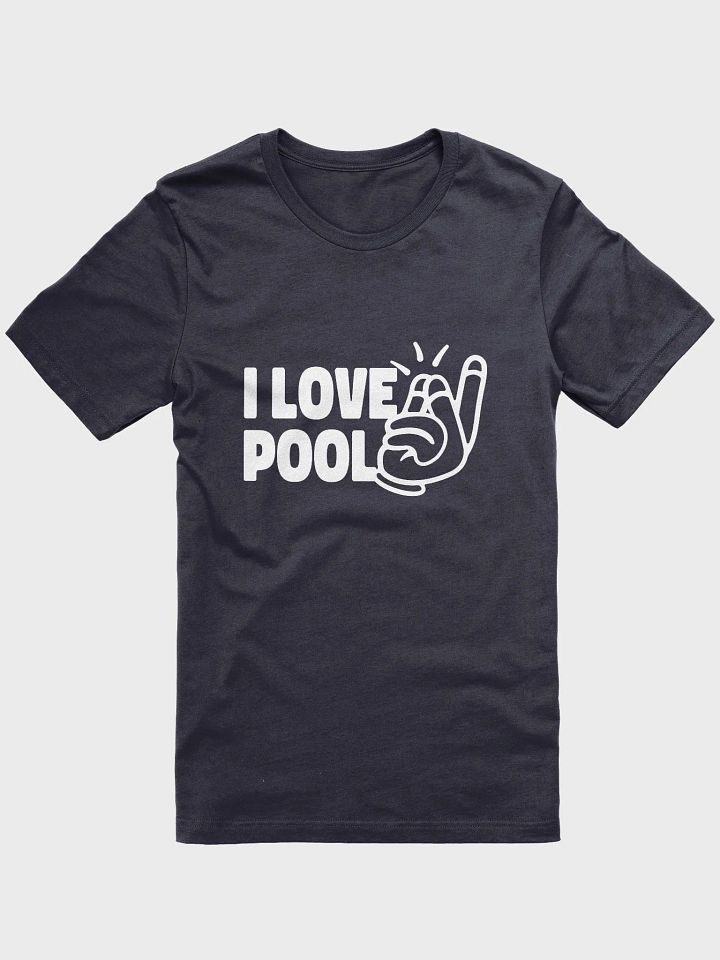 Camiseta I love pool product image (2)