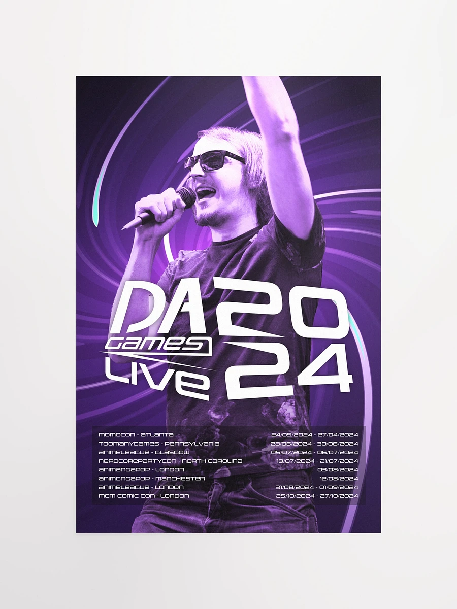 DALive 2024 Frameless Poster product image (11)