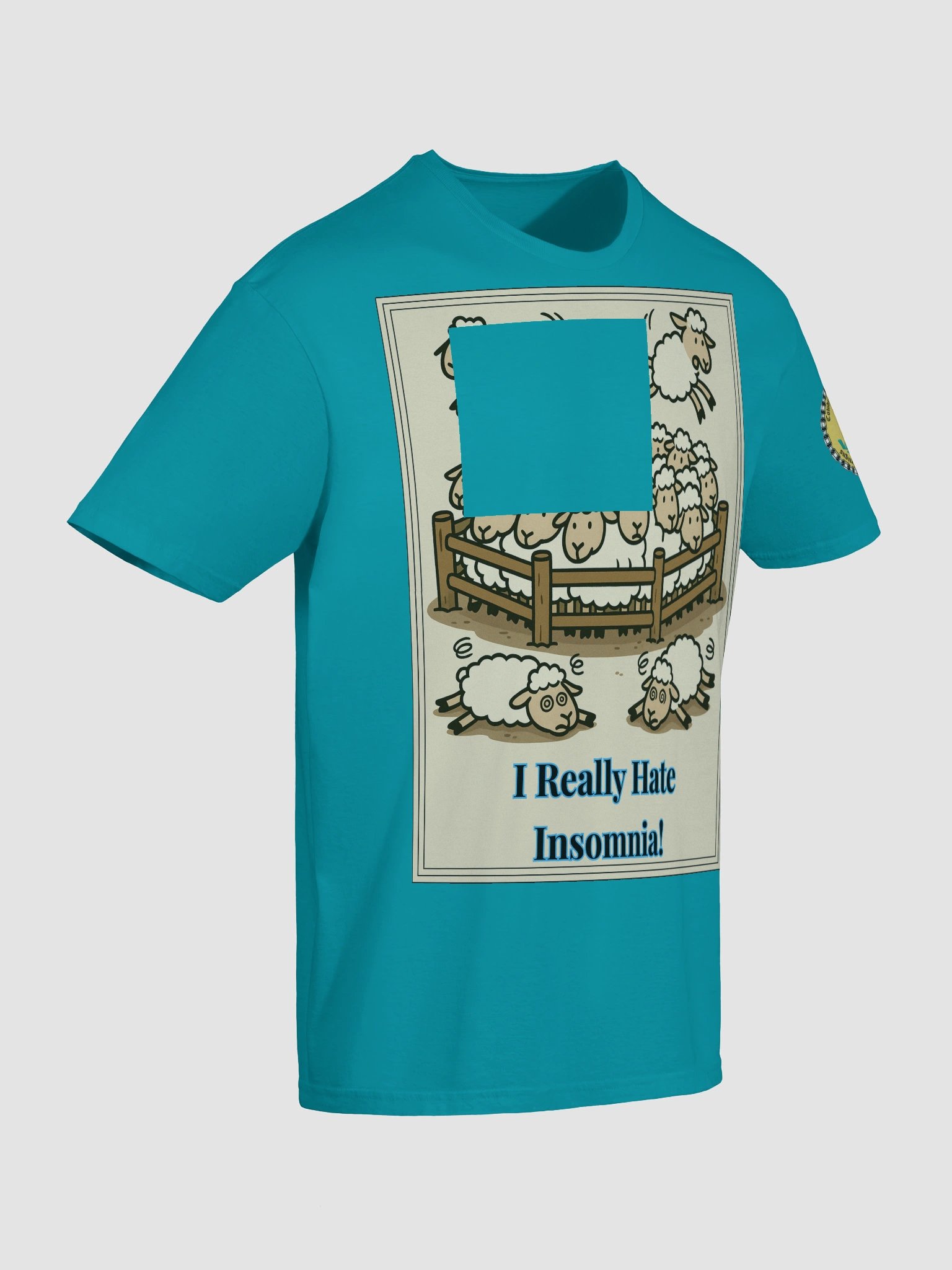 I Really Hate Insomnia (Both) Gildan Unisex Softstyle T-Shirt Light Colors product image (104)