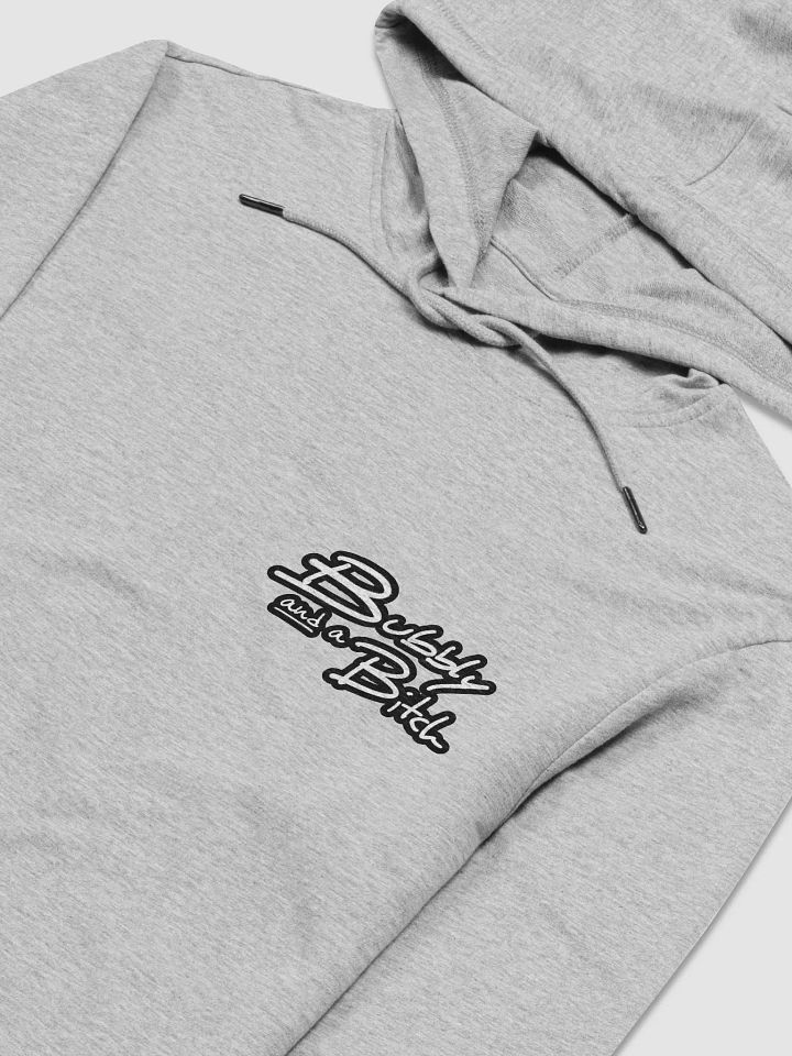Bubbly and a B*tch (lined design) printed lightweight hoodie product image (1)