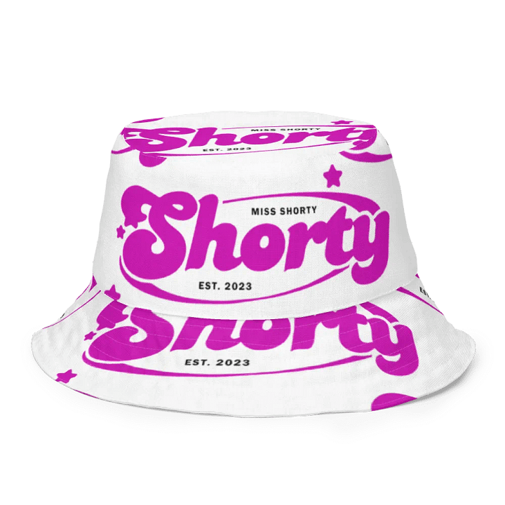 Reversible Bucket hat With Bold Pink Short and Funny C!nt product image (2)