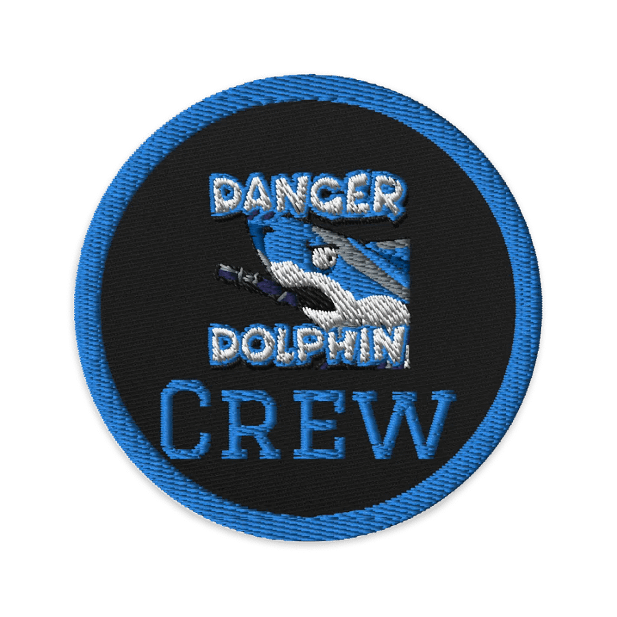 Danger Dolphin Crew Patch product image (1)