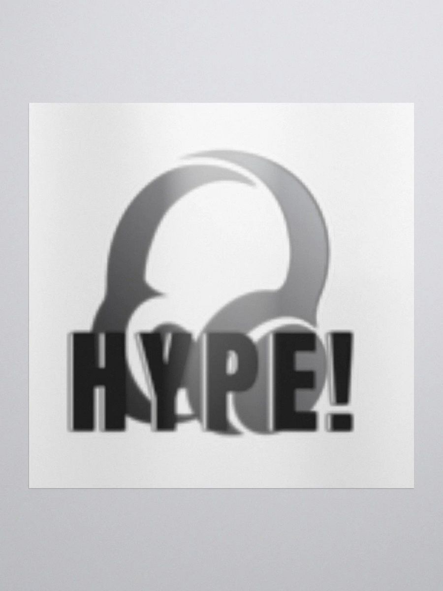 Hype Kiss Cut Sticker product image (1)