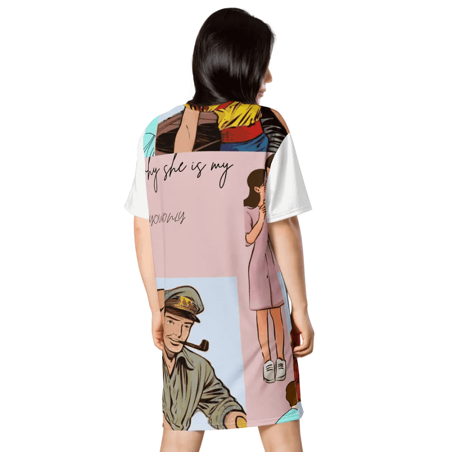 Vintage Comic All-Over Print Dress product image (3)