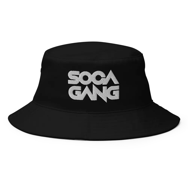 White Logo Bucket Hat (Embroidered) product image (1)