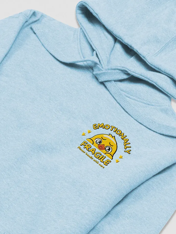 Embroided Emotionally Fragile Hoodie (Small Logo) product image (26)