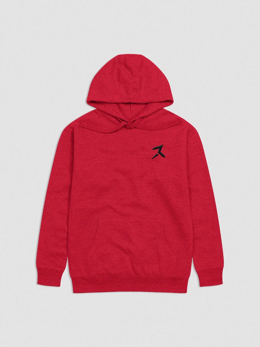 BLACK "R" PULLOVER HOODIE product image (1)
