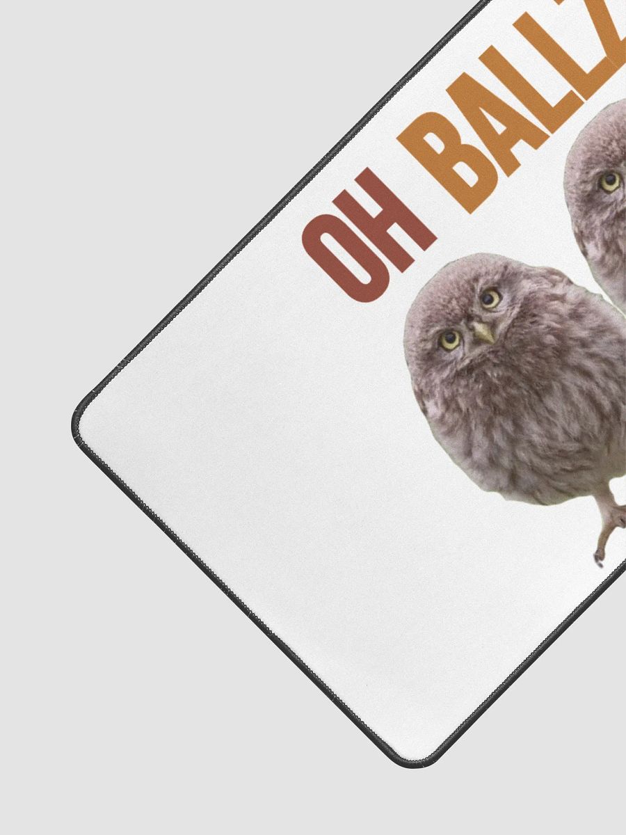 Oh Ballz Desk Mat (White) product image (3)