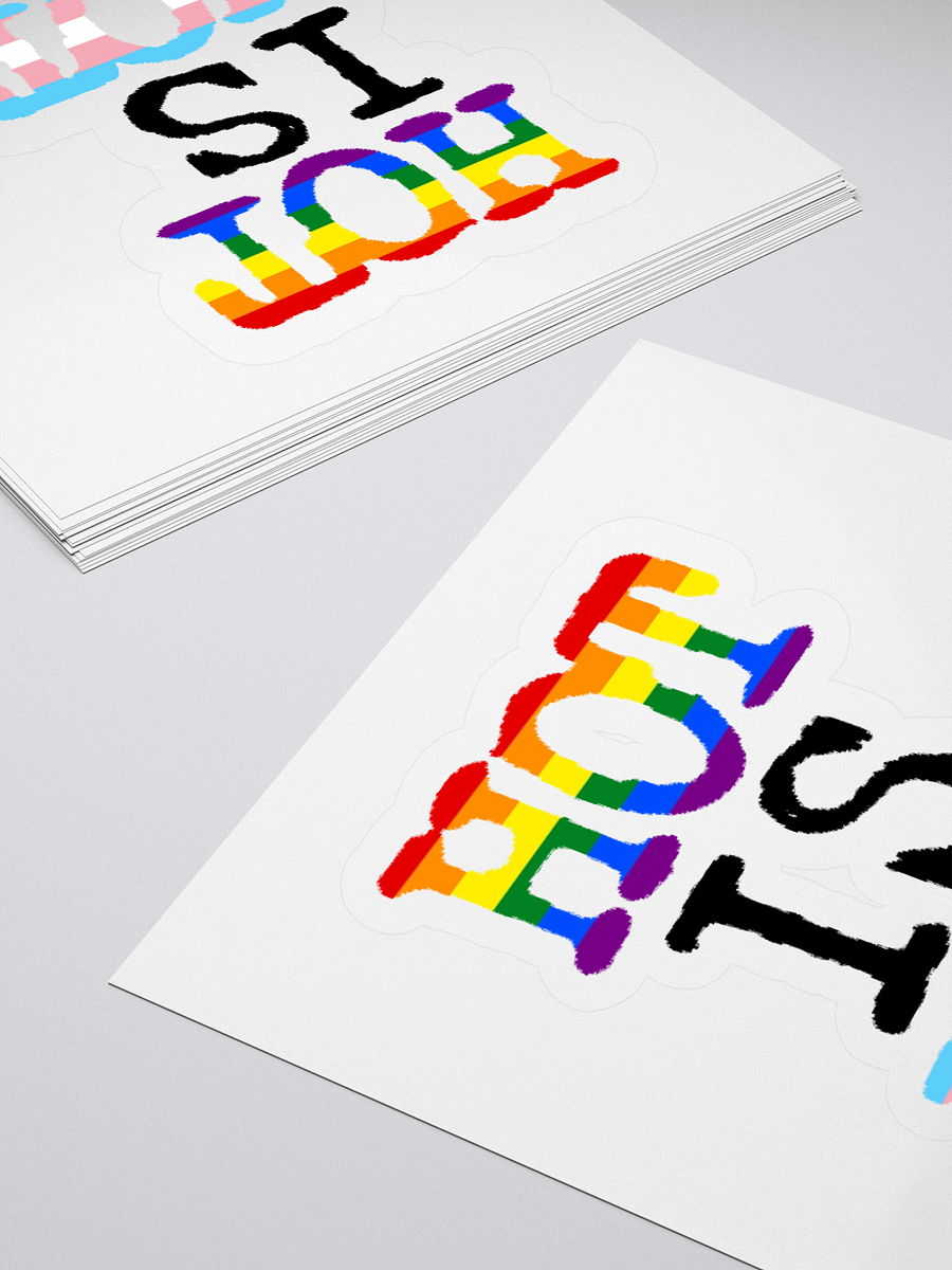 HOT IS HOT STICKER product image (4)