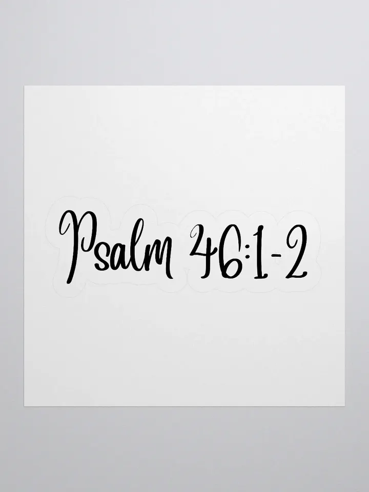 Psalm 46:1-2 product image (3)