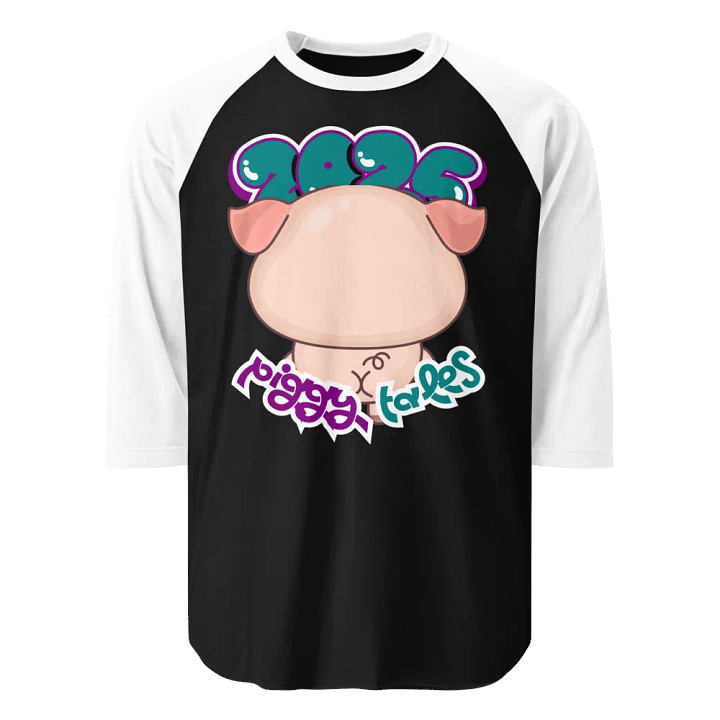 2025 Piggy Tales Raglan Tee product image (1)