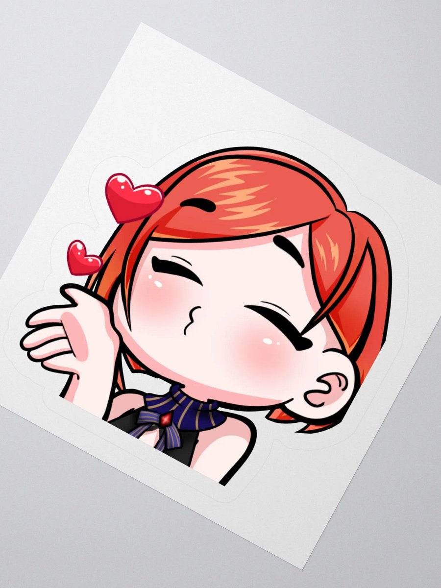 MissxIris Virtual Kisses - Chibi Kiss Cut Sticker product image (3)