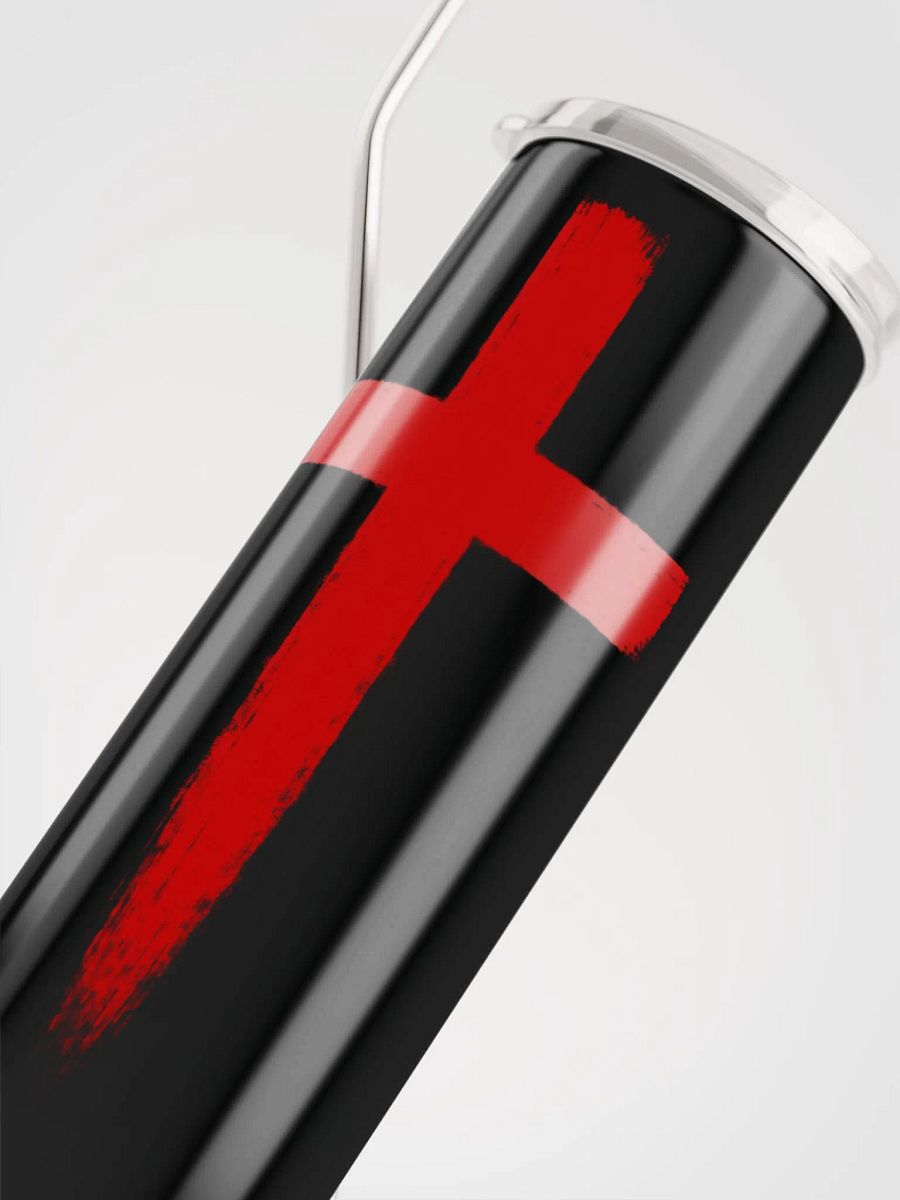Blood of Christ Eco-Friendly Stainless Steel Cross Tumbler product image (5)