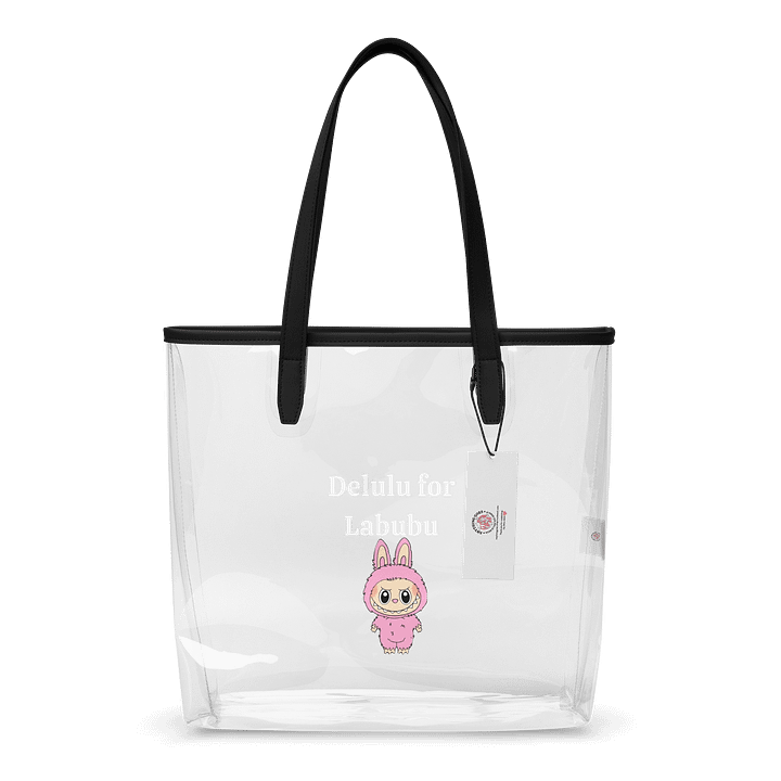 Delulu for Labubu Clear Tote Bag product image (1)