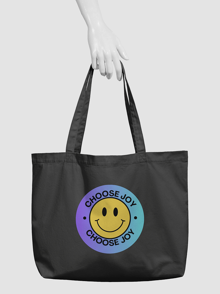 Choose Joy Smiley Tote Bag product image (2)