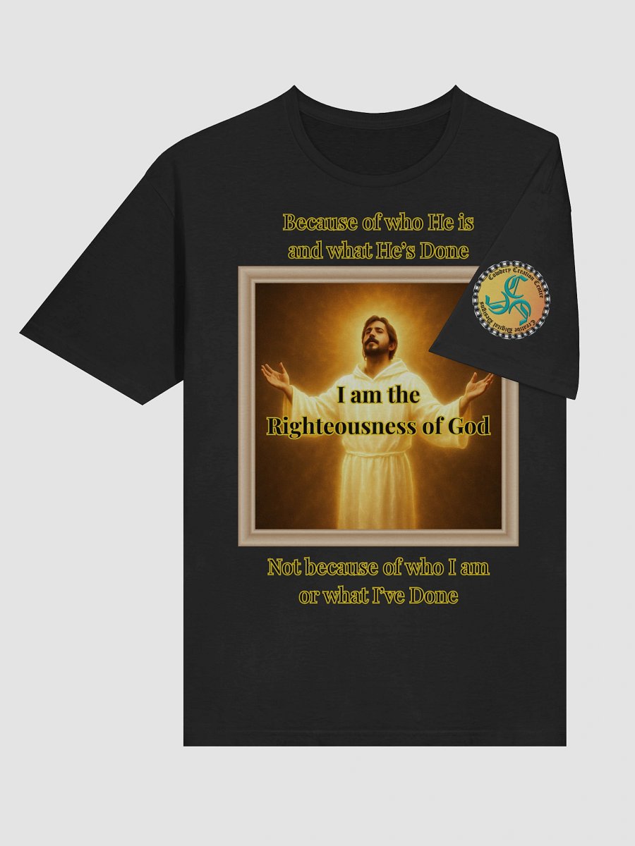 I am the Righteousness of God (Male) Gildan Unisex Softstyle T-Shirt Dark Colors product image (79)