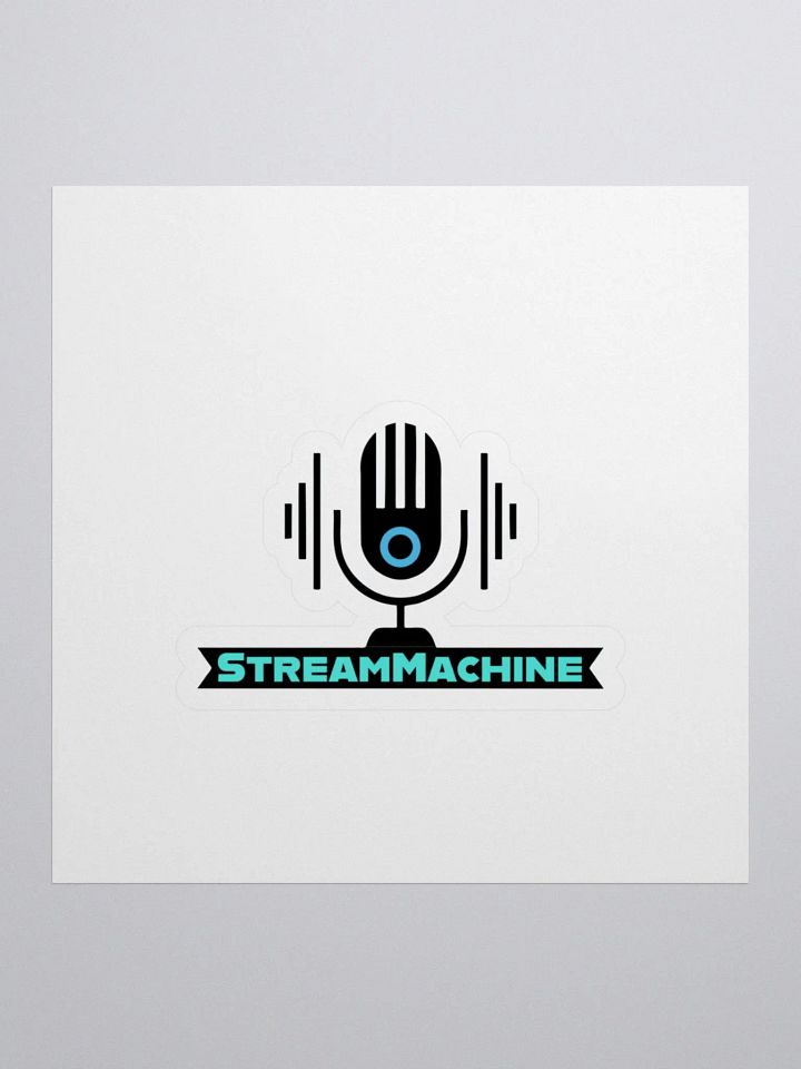 StreamMachine Sticker product image (1)