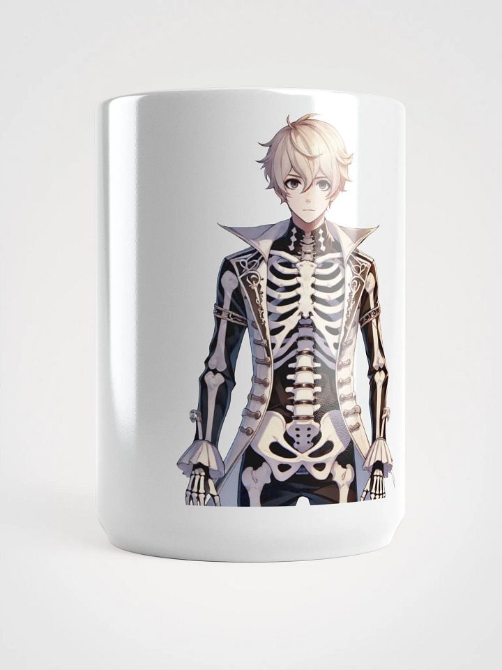 Spooky Sips: Skeleton Costume Anime Coffee Cup product image (1)