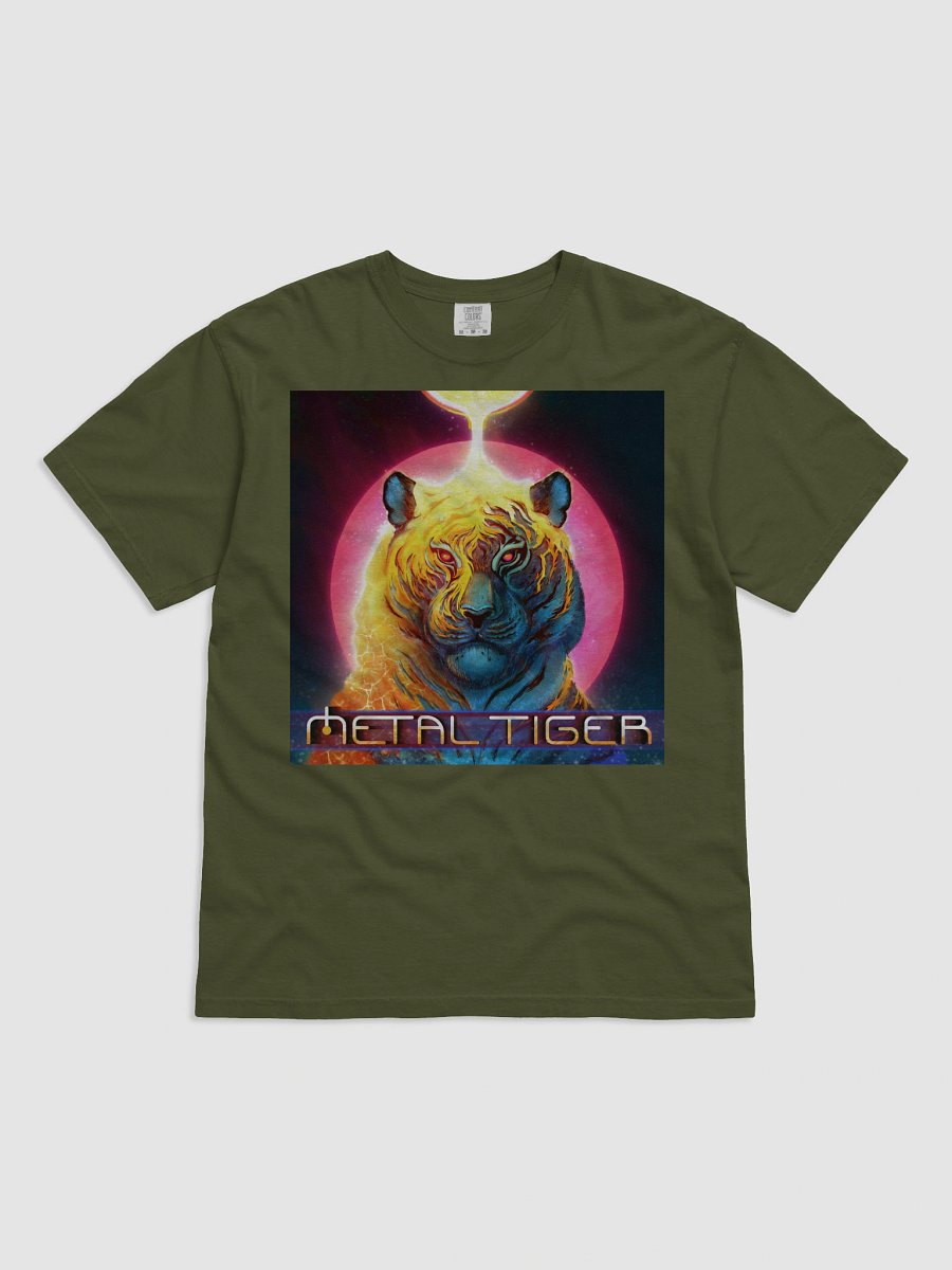 Metal Tiger Logo T - Sage Green product image (1)