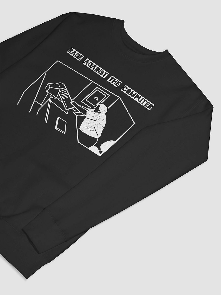 Rage Against the Computer – Office Meltdown Meme | Doodle Sweatshirt product image (7)