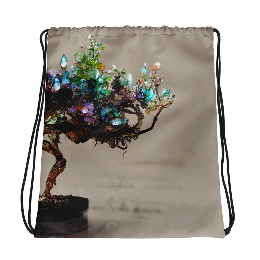 Crystal Tree of Tranquility Drawstring Bag product image (1)