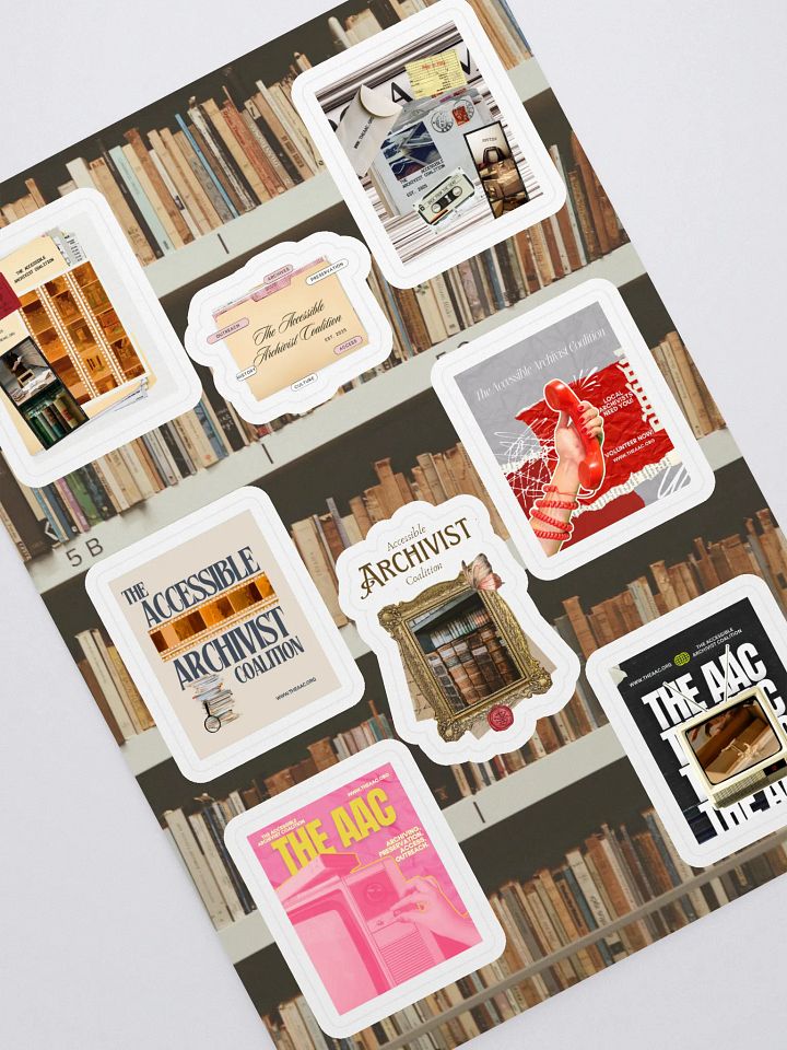THE AAC STICKER SHEET product image (1)