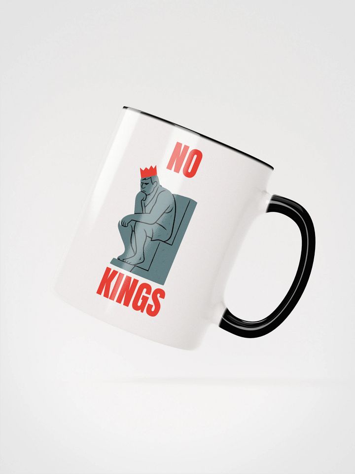 No Kings (Throne Variation) Accent Mug product image (4)