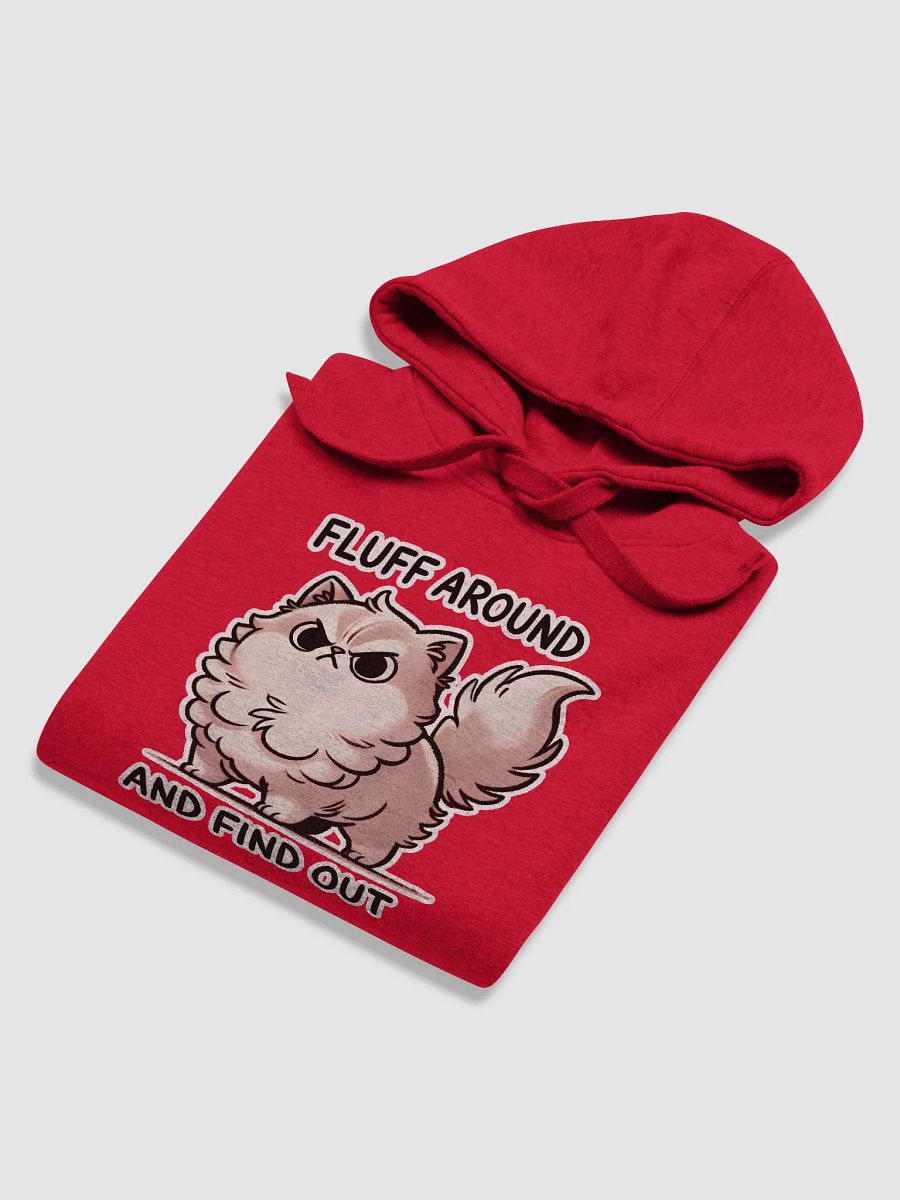 Fluff around and find out dark hoodie product image (6)