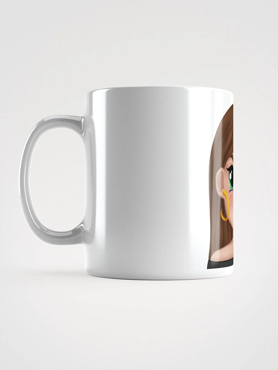 LitGirl Shush Emote White Mug product image (6)