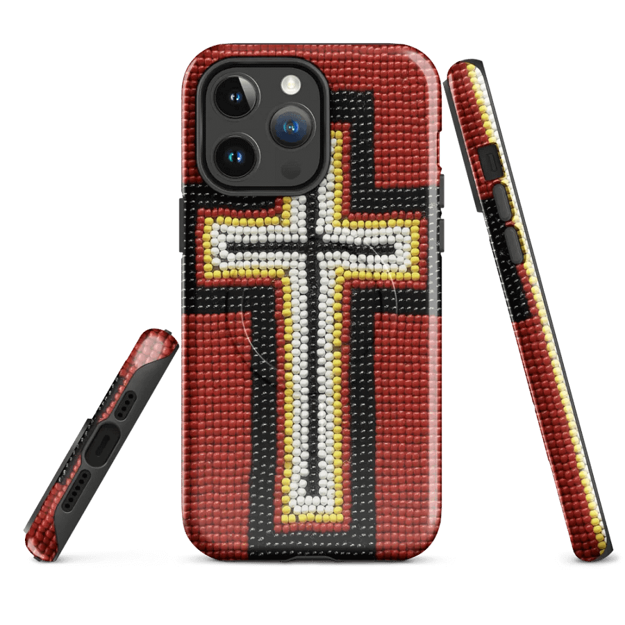Native Cross Faux-beaded iPhone® Tough Case product image (4)