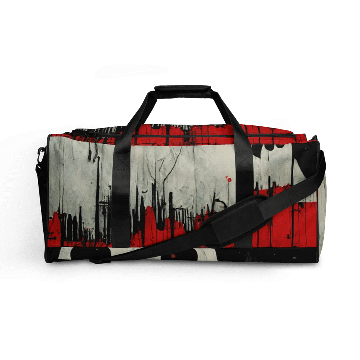 Cityscape Abstract All-Over Duffle Bag product image (1)