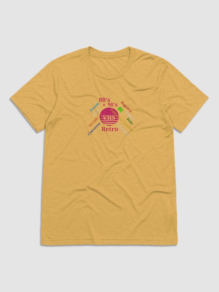 VHS Nostalgia Tri-Blend Tee product image (1)