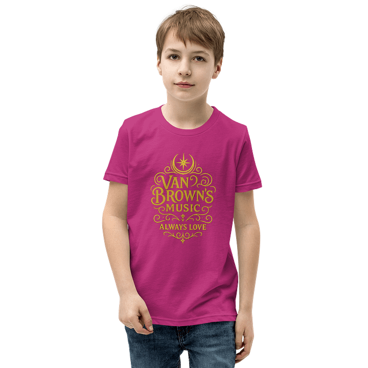 Golden Logo Youth T-Shirt product image (7)