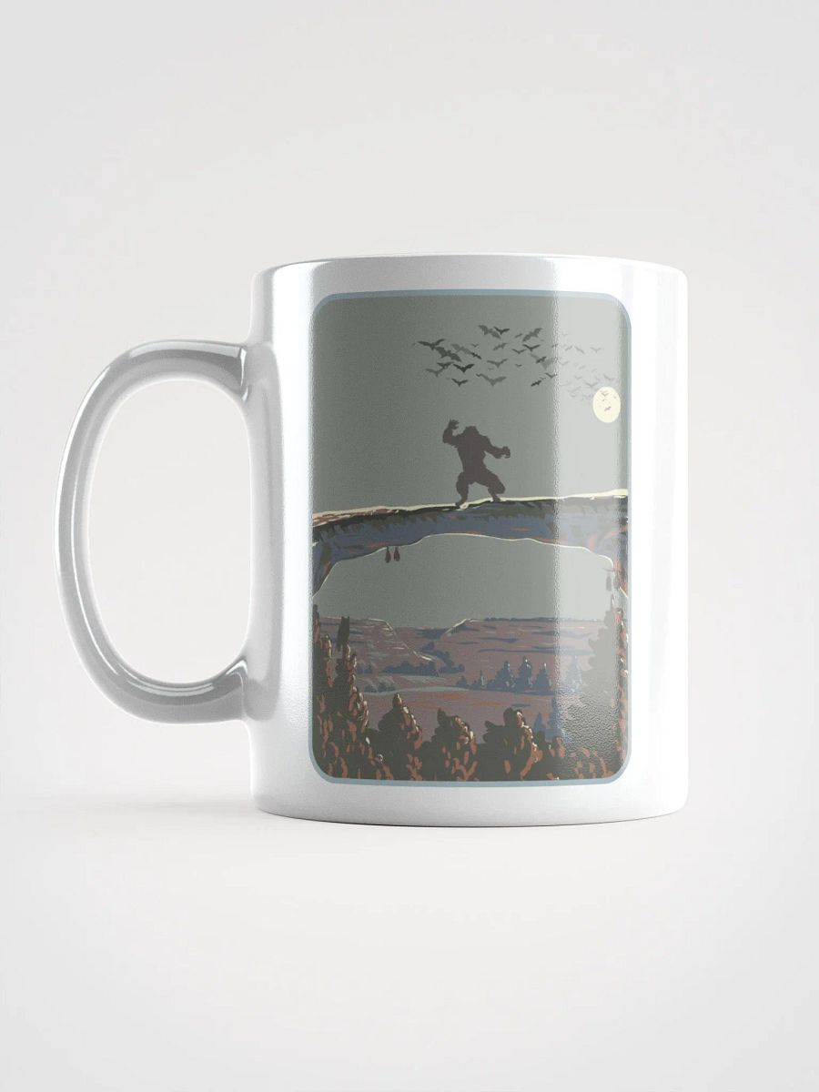 Skinwalker Moon White Mug product image (1)
