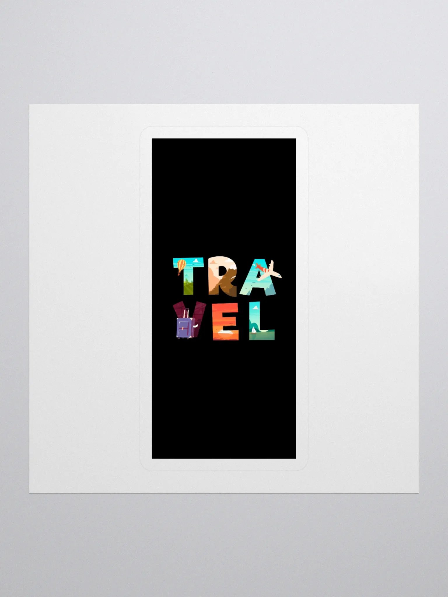 Wanderlust Adventure - Travel Kiss Cut Stickers product image (1)