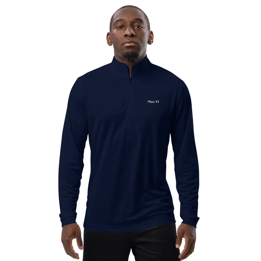 Muse XI x Adidas Quarter Zip Pullover (navy blue) product image (8)