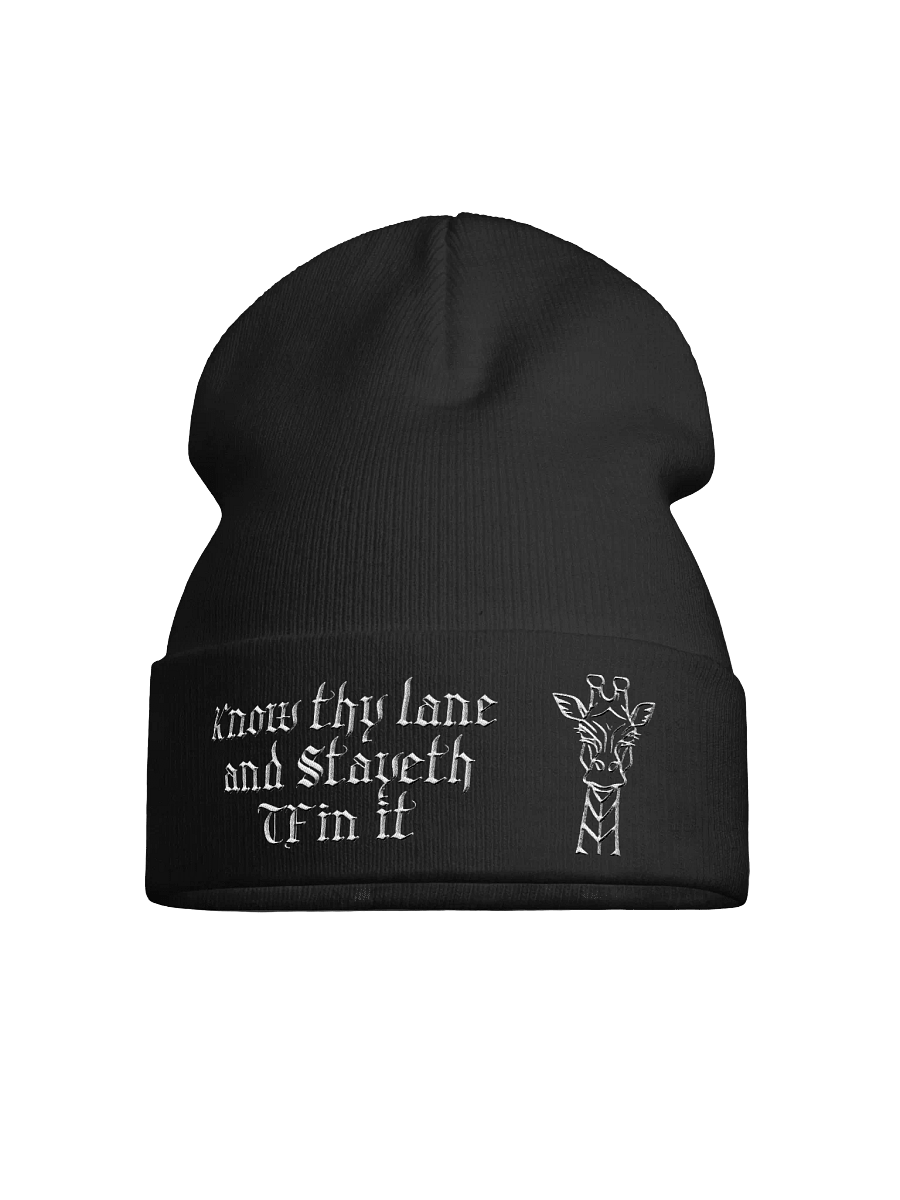 Know Thy Lane Crown Knit Beanie product image (1)