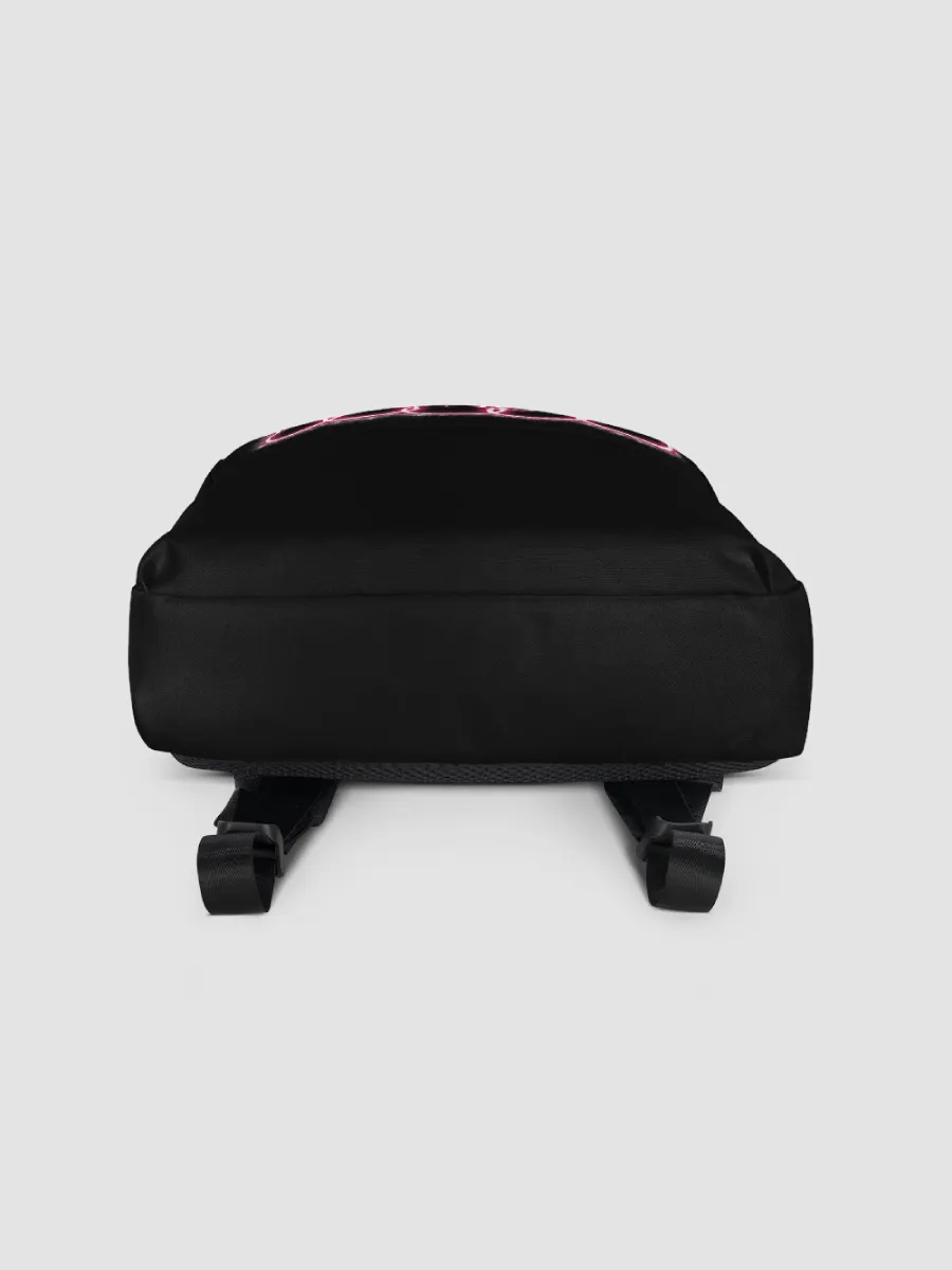 Black Cutesy Graffiti Print Backpack product image (5)